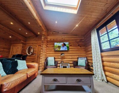 Living room watching TV